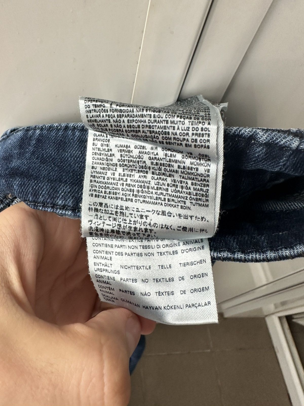 Diesel Vintage Diesel x Edu Denim Jeans Y2K Size US 31 - 18 Thumbnail
