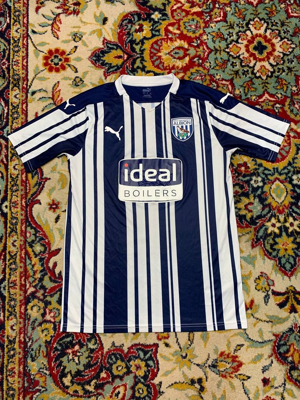 Puma FC WEST BROMWICH ALBION 2020/2021 SOCCER FOOTBALL SHIRT Size US M / EU 48-50 / 2 - 1 Thumbnail