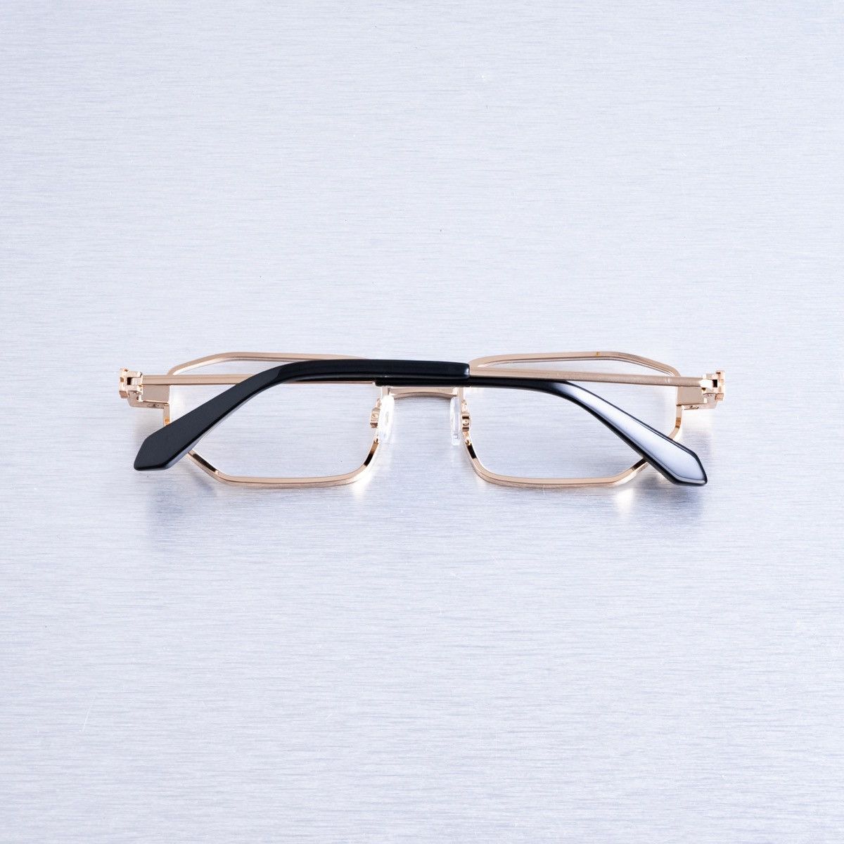 Officine Creative OFF WHITE STYLE 89 GOLD GLASSES Size ONE SIZE - 8 Thumbnail
