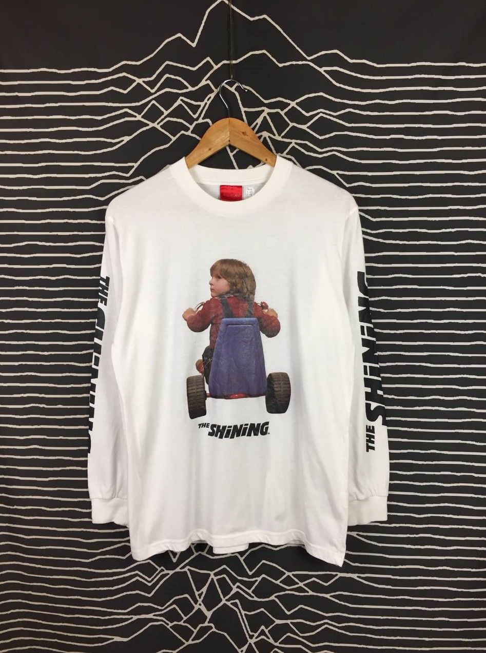 Vintage The Shining Stanley Kubrick Horror Movie Long Sleeve Tee Size US M / EU 48-50 / 2 - 2 Thumbnail