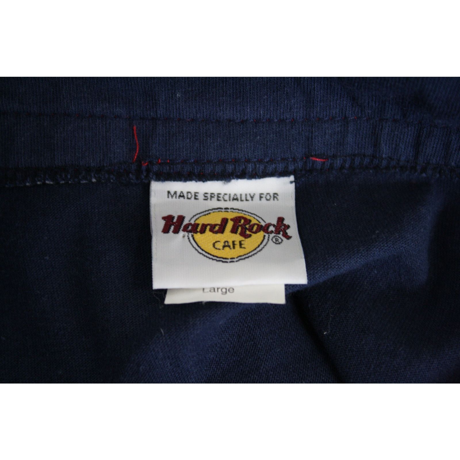 Hard Rock Cafe × Vintage Vintage Hard Rock Cafe Seoul Baseball Jersey Korea Shirt Size US L / EU 52-54 / 3 - 5 Thumbnail