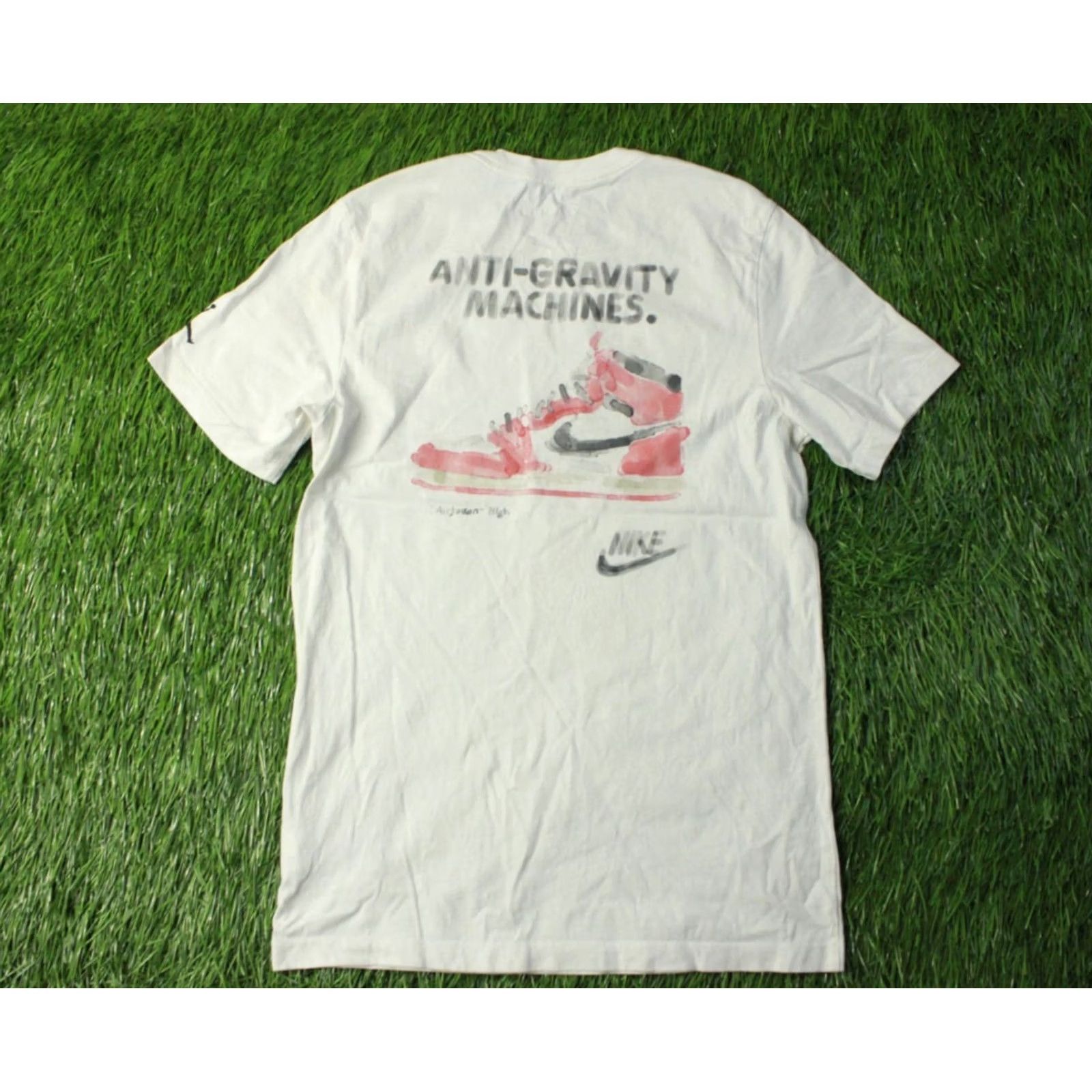 Nike Nike Air Jordan T-Shirt Men Size S White Jersey Logo 2023 Basketball Casual Shirt Size US S / EU 44-46 / 1 - 2 Thumbnail