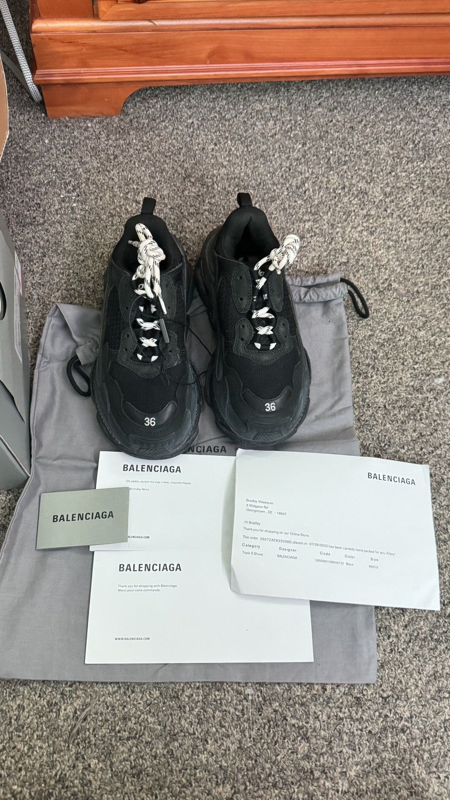 Balenciaga Balenciaga Triple S Size US 5 / IT 35 - 1 Thumbnail
