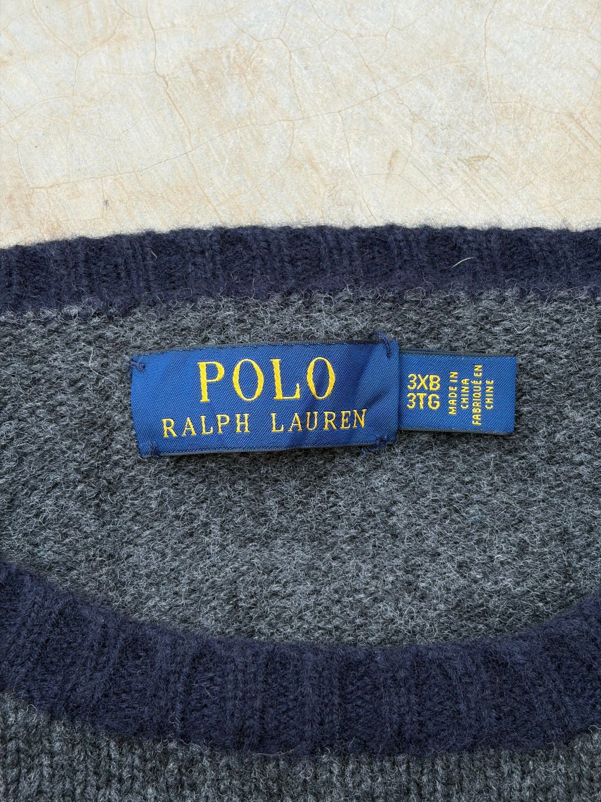 Polo Ralph Lauren Vintage 00s Polo Ralph Lauren Mascot Knit Sweater Size US XXL / EU 58 / 5 - 7 Thumbnail