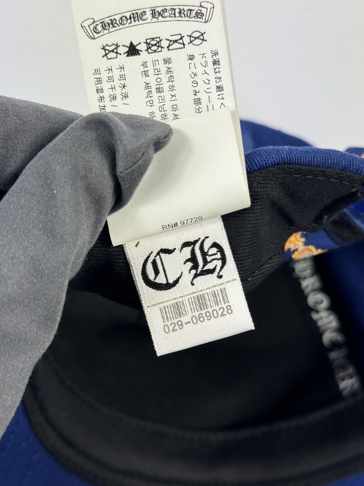 Chrome Hearts LOGO EMBROIDERED CAP Size ONE SIZE - 12 Thumbnail