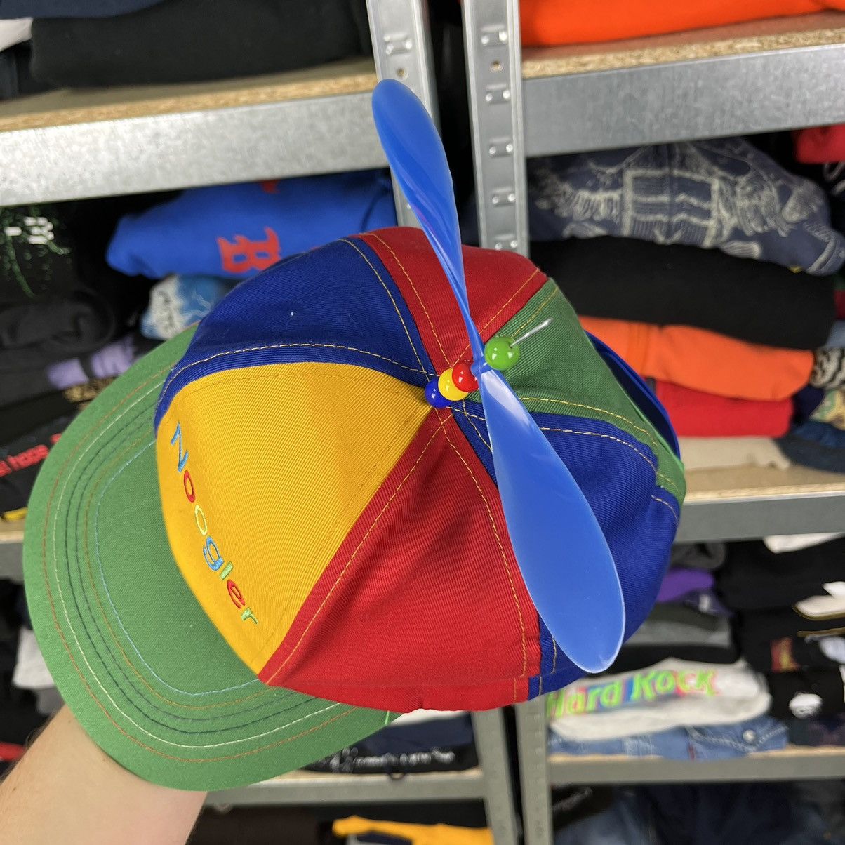 Other GOOGLE NOOGLER SNAPBACK PROPELLER HAT CAP Size ONE SIZE - 4 Thumbnail