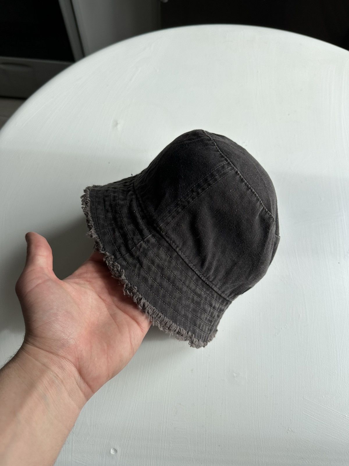 Allsaints AllSaints Logo Bucket Hat, Black, Unisex Size ONE SIZE - 4 Thumbnail