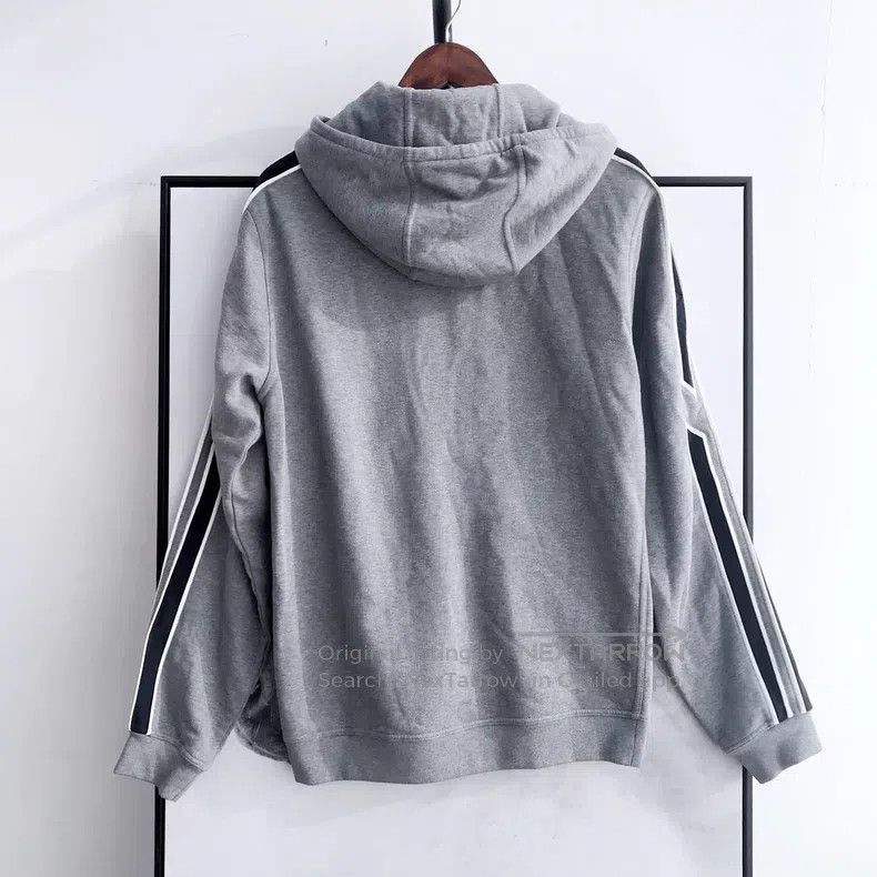 Hermes Hermes Gray Hooded Sweatshirt Size US L / EU 52-54 / 3 - 2 Thumbnail