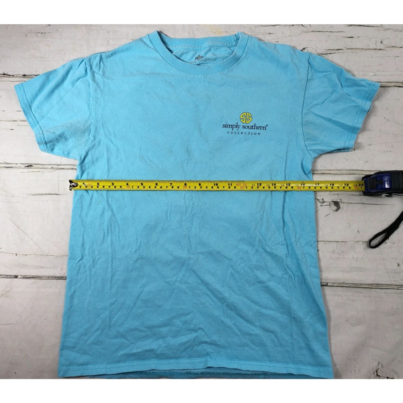 Vintage Simply Southern Collection Alpaca my Bags Blue Short Sleeve T-Shirt Womens S Size S / US 4 / IT 40 - 4 Thumbnail