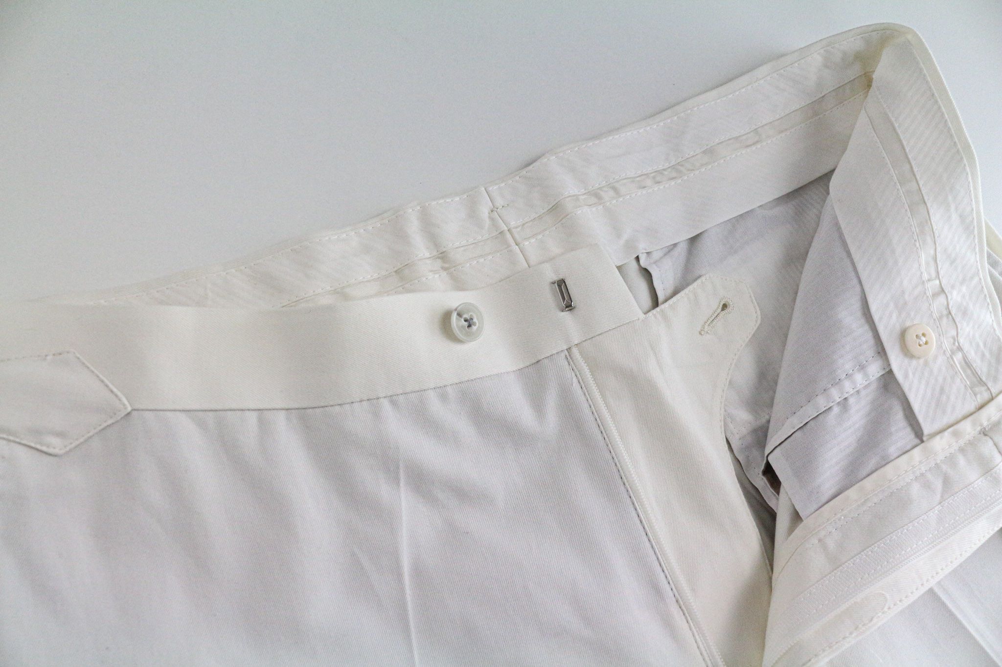 Suitsupply HAVANA UK40R Off-White Slim Cotton 2 Piece Suit 73522 Size 40R - 12 Thumbnail