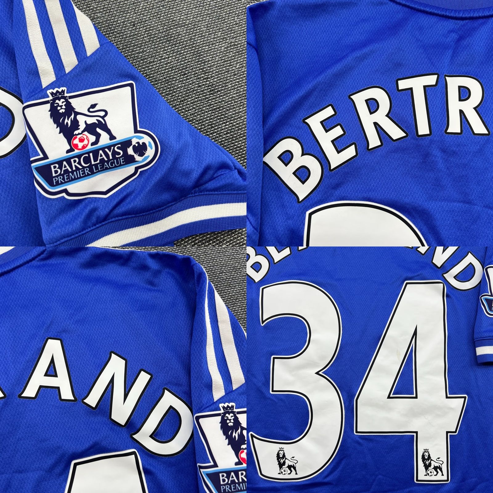 Adidas Chelsea 2013 2014 Home Bertrand Player Issue Mens Football Jersey Size S/M Blue Adidas Size US S / EU 44-46 / 1 - 10 Thumbnail
