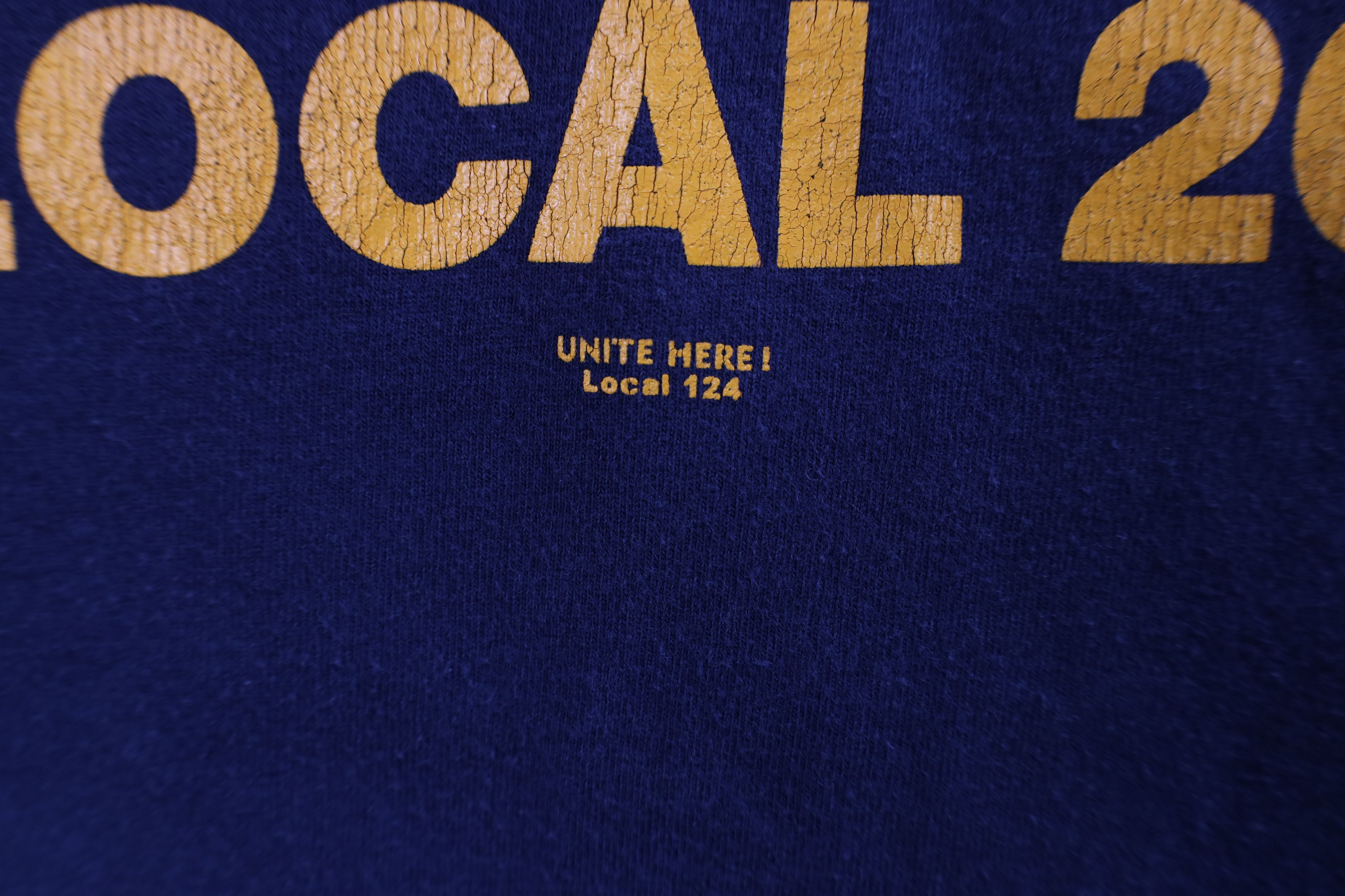 Vintage Vintage 90s Streetwear Teamsters Union Local 20 T-Shirt USA Size US L / EU 52-54 / 3 - 5 Thumbnail