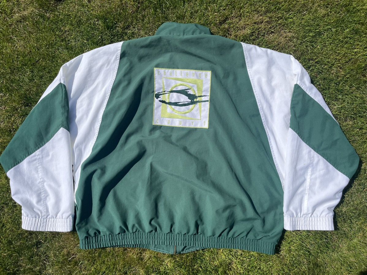 Nike Vintage 90s Nike Challenge Court Andre Agassi Windbreaker XL Size US XL / EU 56 / 4 - 1 Thumbnail