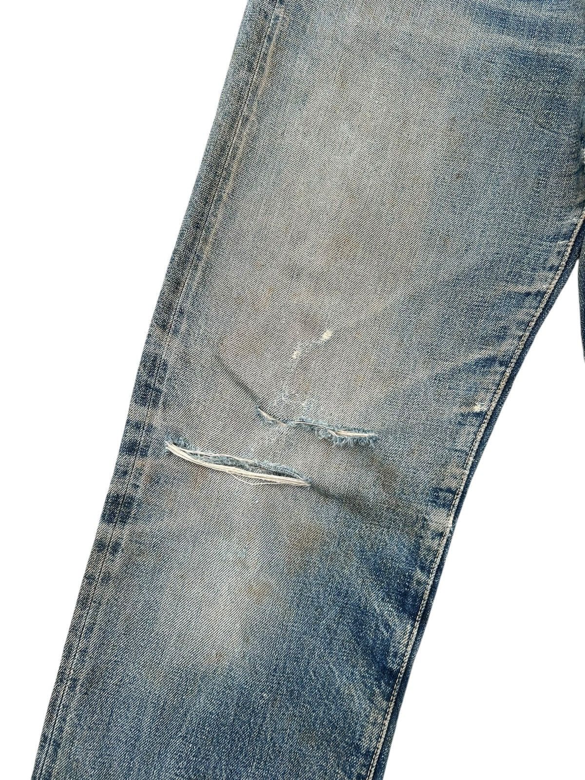 Kapital Thrashed Vintage Hysteric Glamour Selvedge Dirty Denim Jeans Size US 30 / EU 46 - 5 Thumbnail