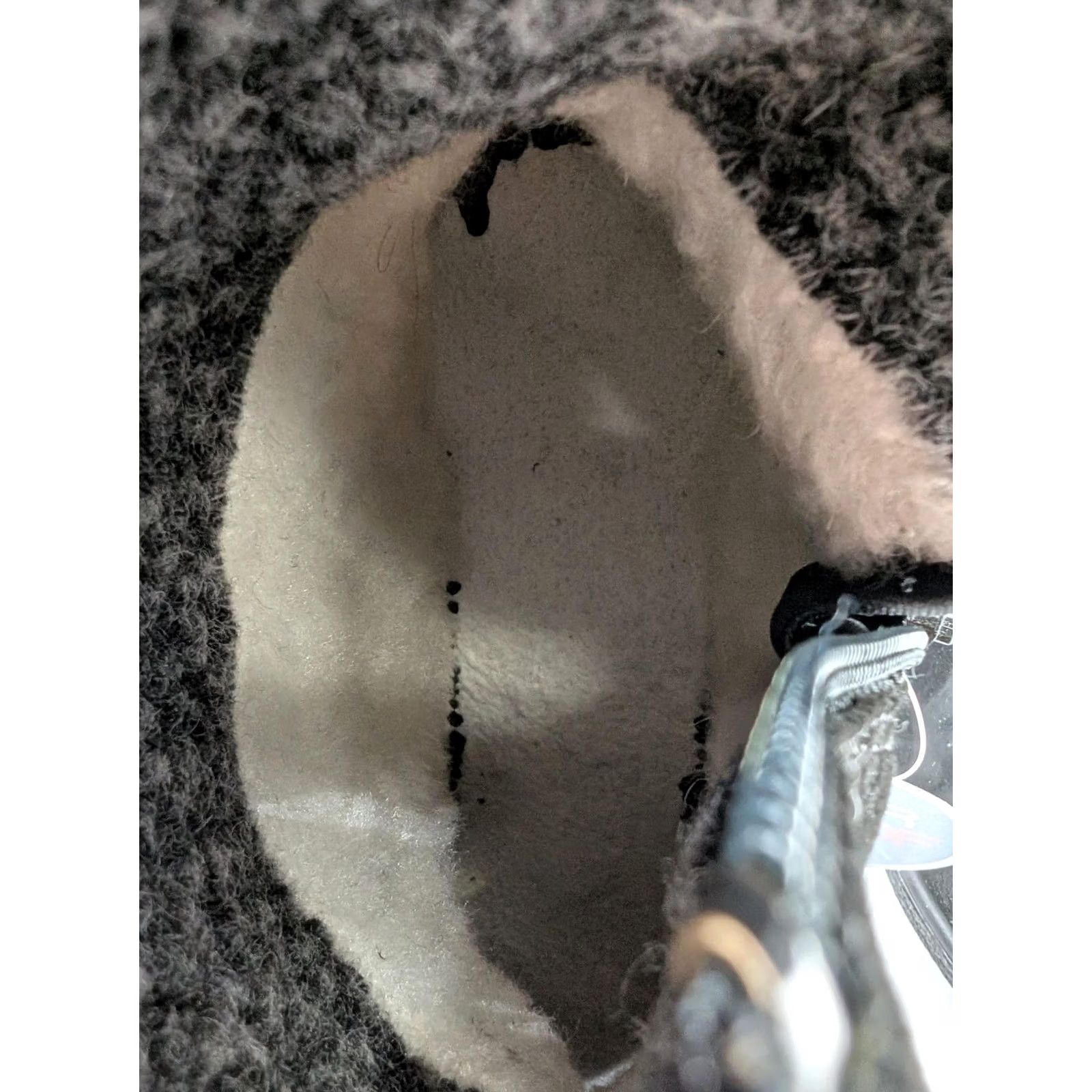 Vintage Womens Snow Boots Black Waterproof Ankle Faux Fur Lined Winter Size 6.5 Size US 7 / IT 37 - 7 Thumbnail