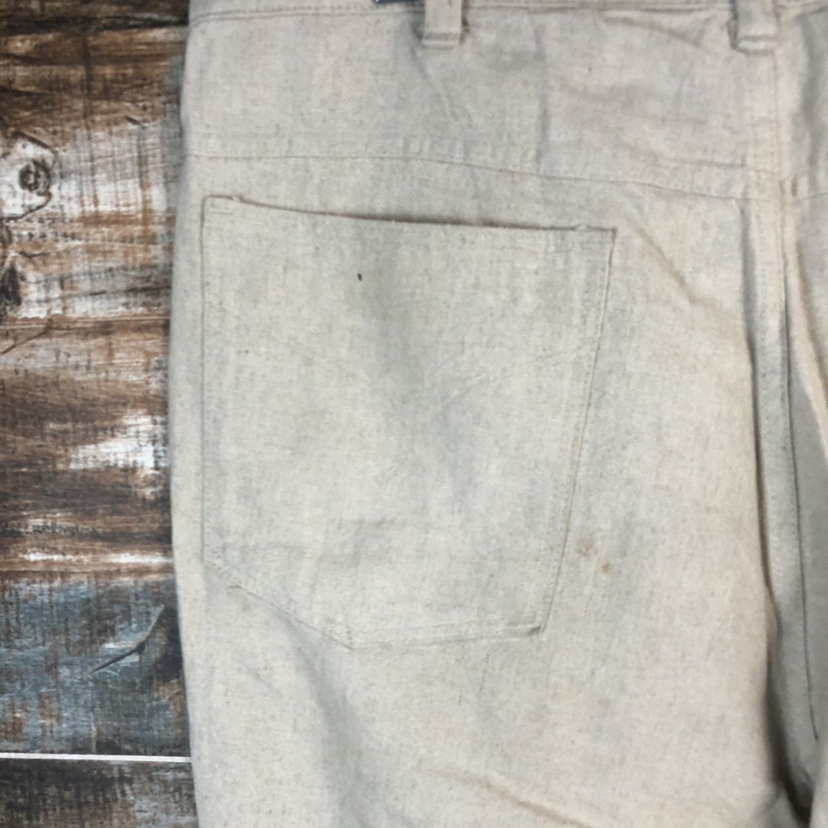 Wrangler DL Wrangler Vintage Beige Casual Pants #C1237 Size US 36 / EU 52 - 14 Thumbnail