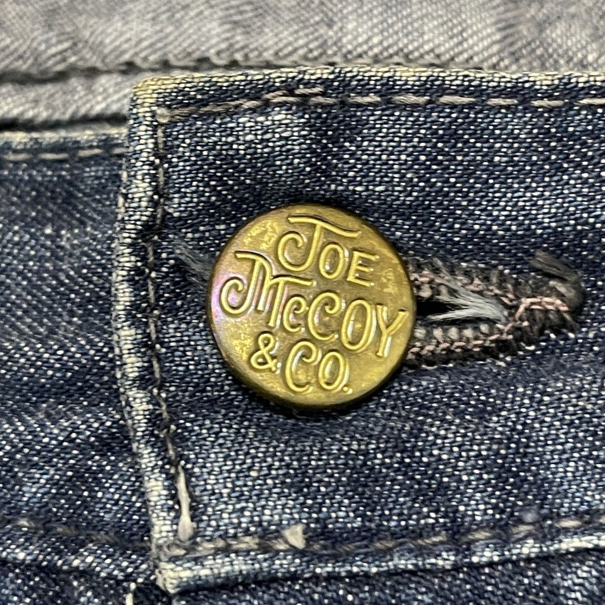 The Real McCoy's ‼️LASTDROP‼️ Joe Mccoy The Real Mccoy’s Ironall Denim Jeans Size US 32 / EU 48 - 20 Thumbnail