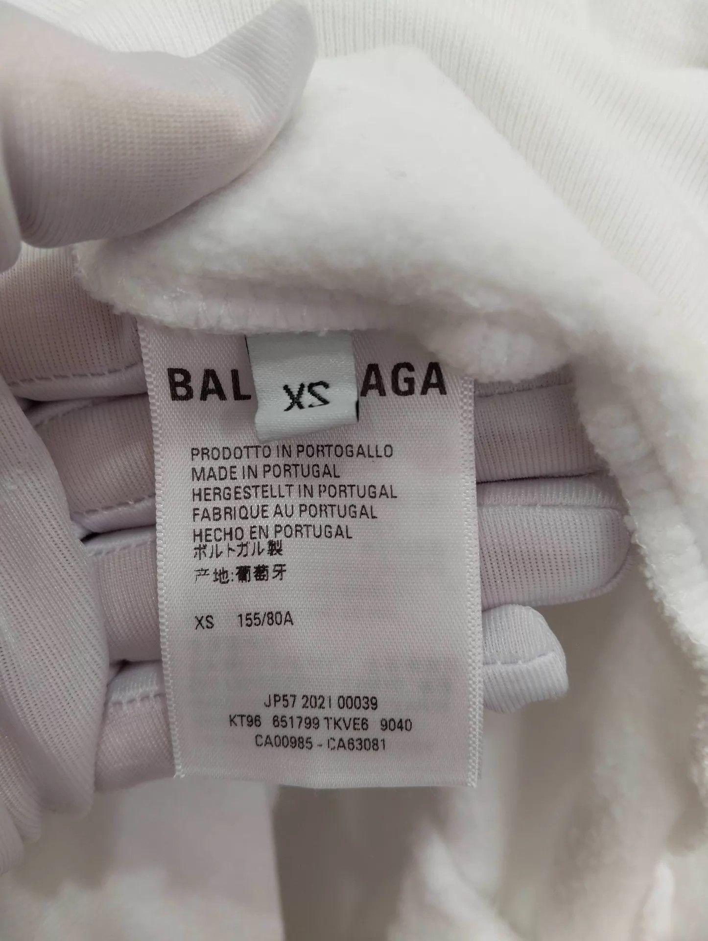 Balenciaga Balenciaga Women's Tassel Print Hoodie XS Size XS / US 0-2 / IT 36-38 - 4 Thumbnail