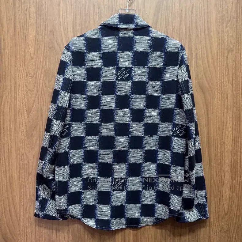 Louis Vuitton Louis Vuitton SS24 Checkerboard Embroidered Shirt Jacket Size US XS / EU 42 / 0 - 2 Thumbnail