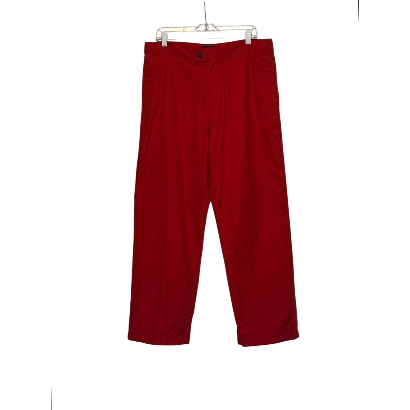 Tommy Jeans Tommy Jeans vintage wide legs impermeable pants size Large Size 36" / US 14 / IT 50 - 10 Thumbnail