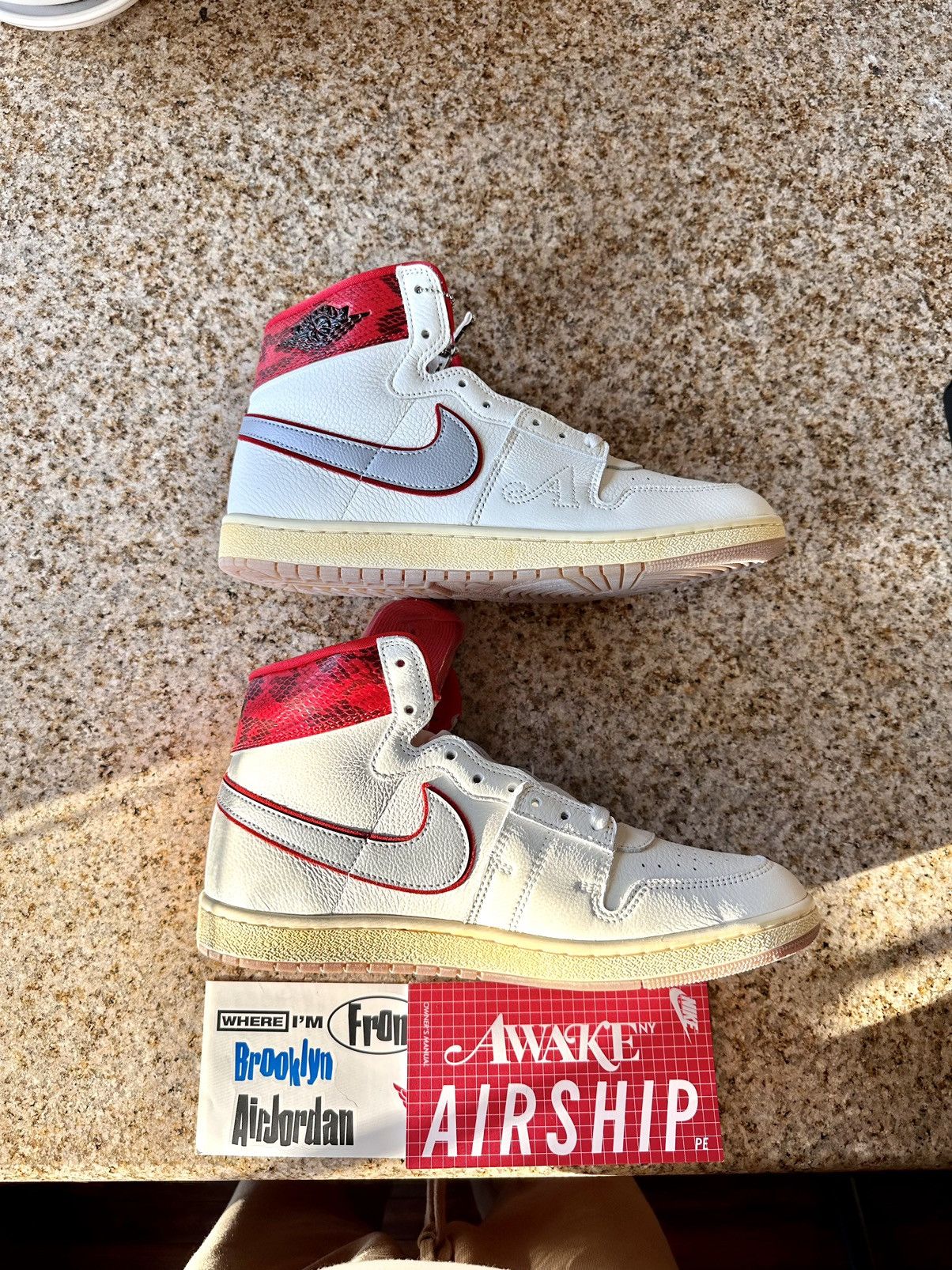 Awake NY × Nike Nike Jordan x Awake NY Air Ship PE SP - Size 12 Size US 12 / EU 45 - 10 Thumbnail