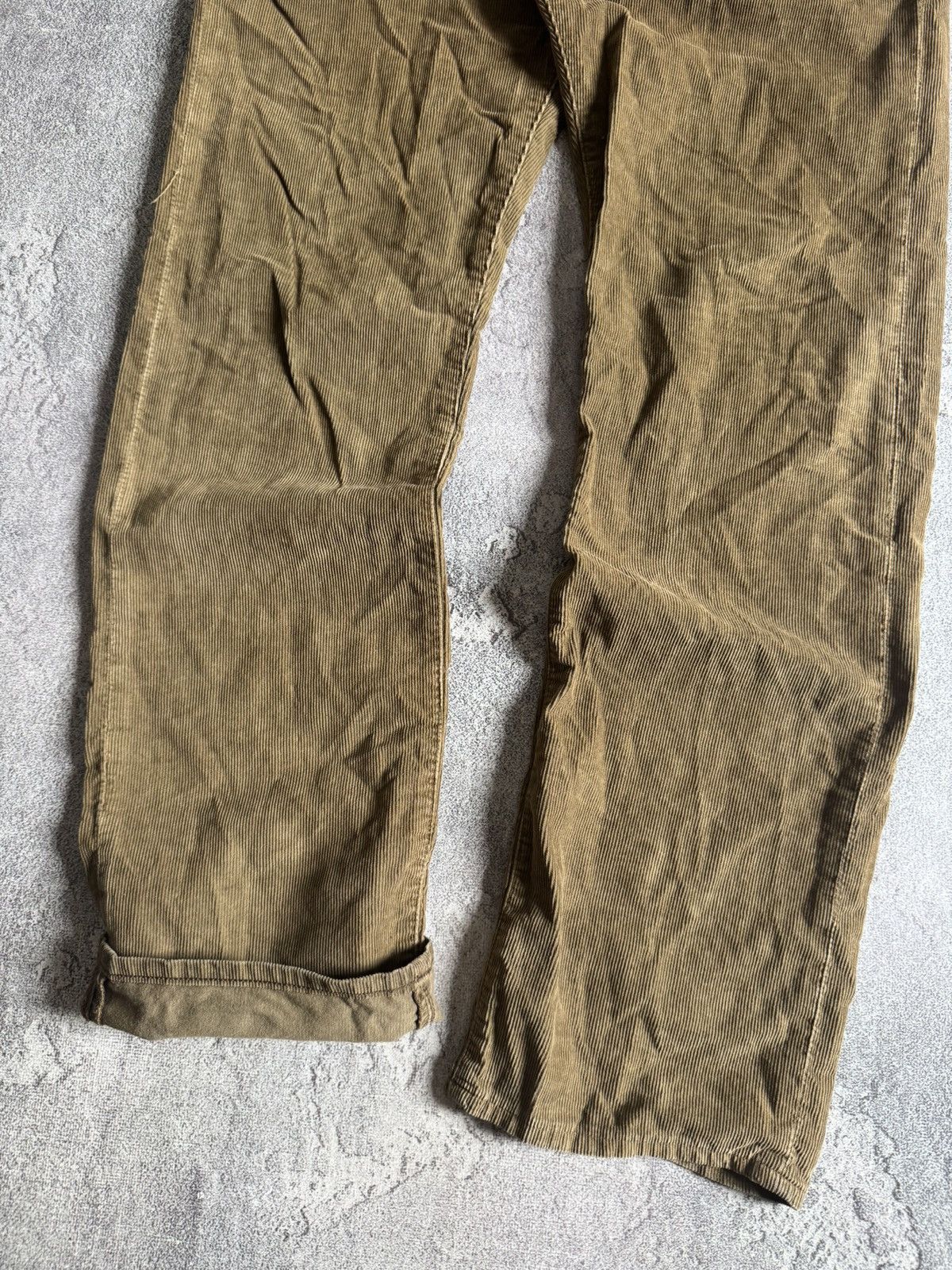 G star raw 36/34 morris low straight coj corduroy pants y2k