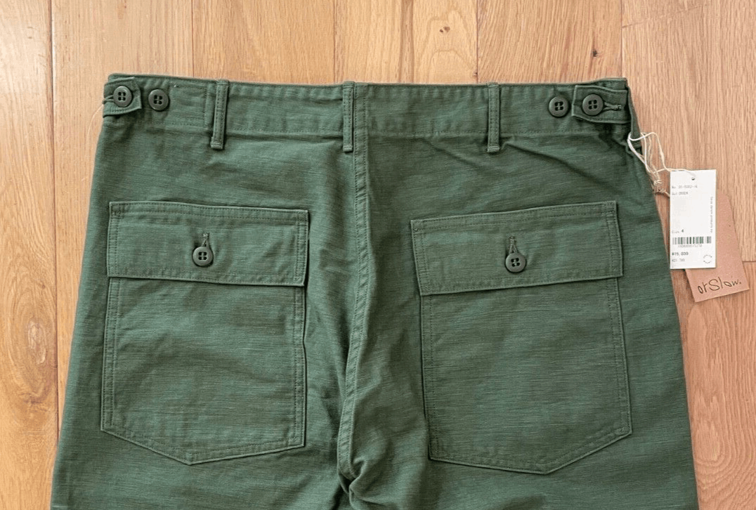 Orslow orSlow US Army Fatigue Pants Size 4 Regular Fit Size US 36 / EU 52 - 4 Thumbnail