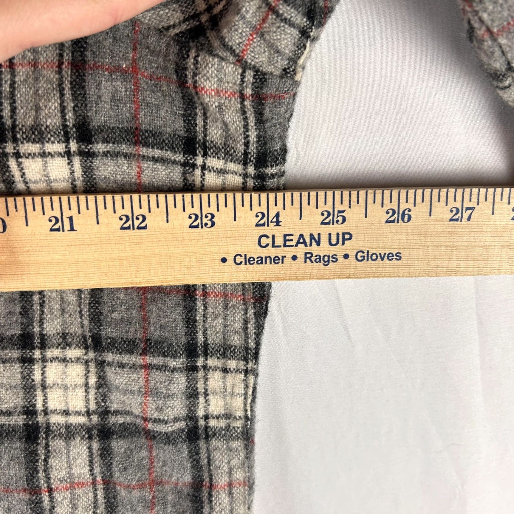 Vintage VINTAGE Grizzly Shirt Mens XL Gray Plaid Wool Flannel Lined Made Korea 80s Size US XL / EU 56 / 4 - 7 Thumbnail