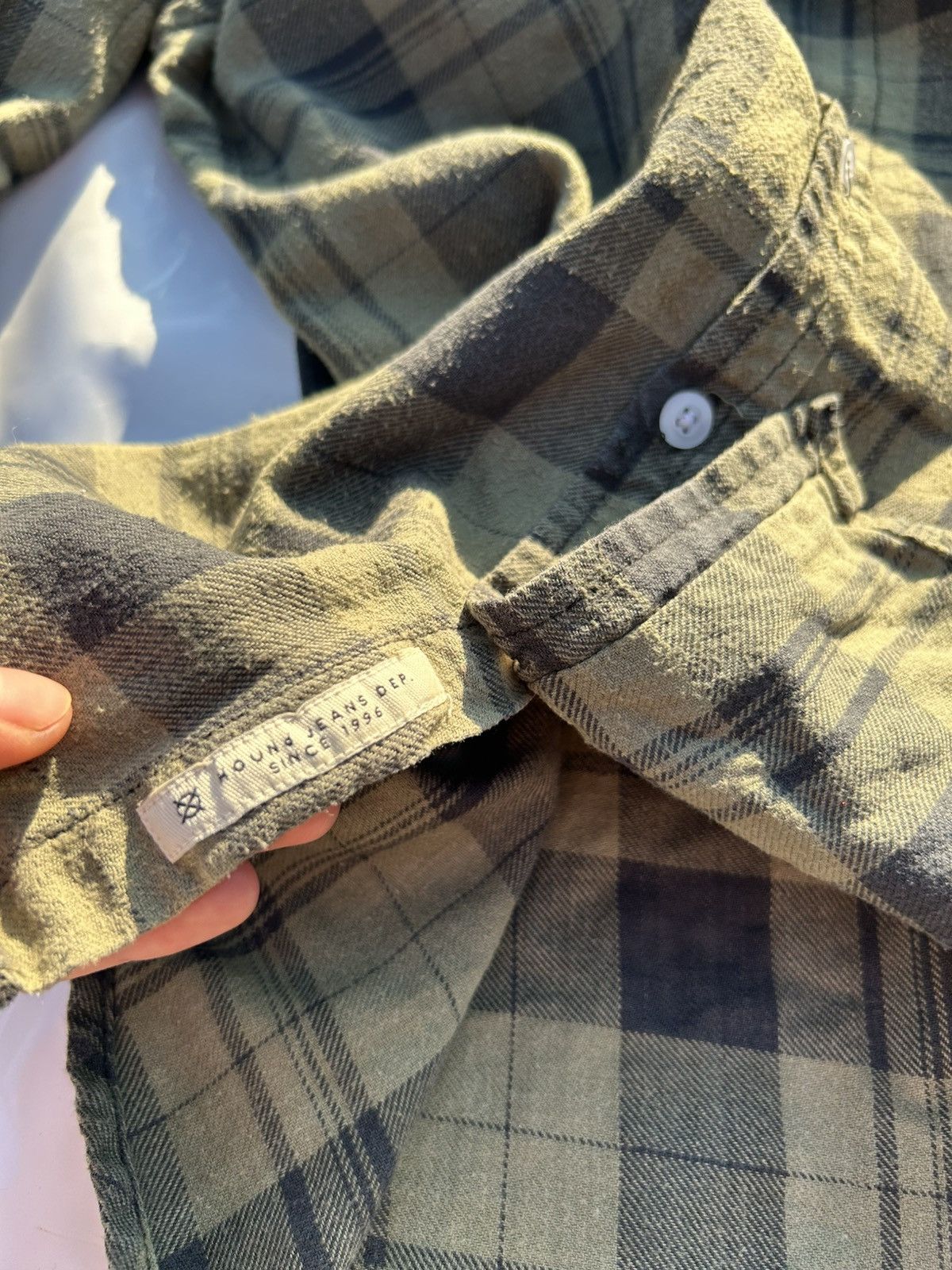 Other Hound Lumberjack Shirt Checkered Pattern Wood Green Size S Size US S / EU 44-46 / 1 - 6 Thumbnail