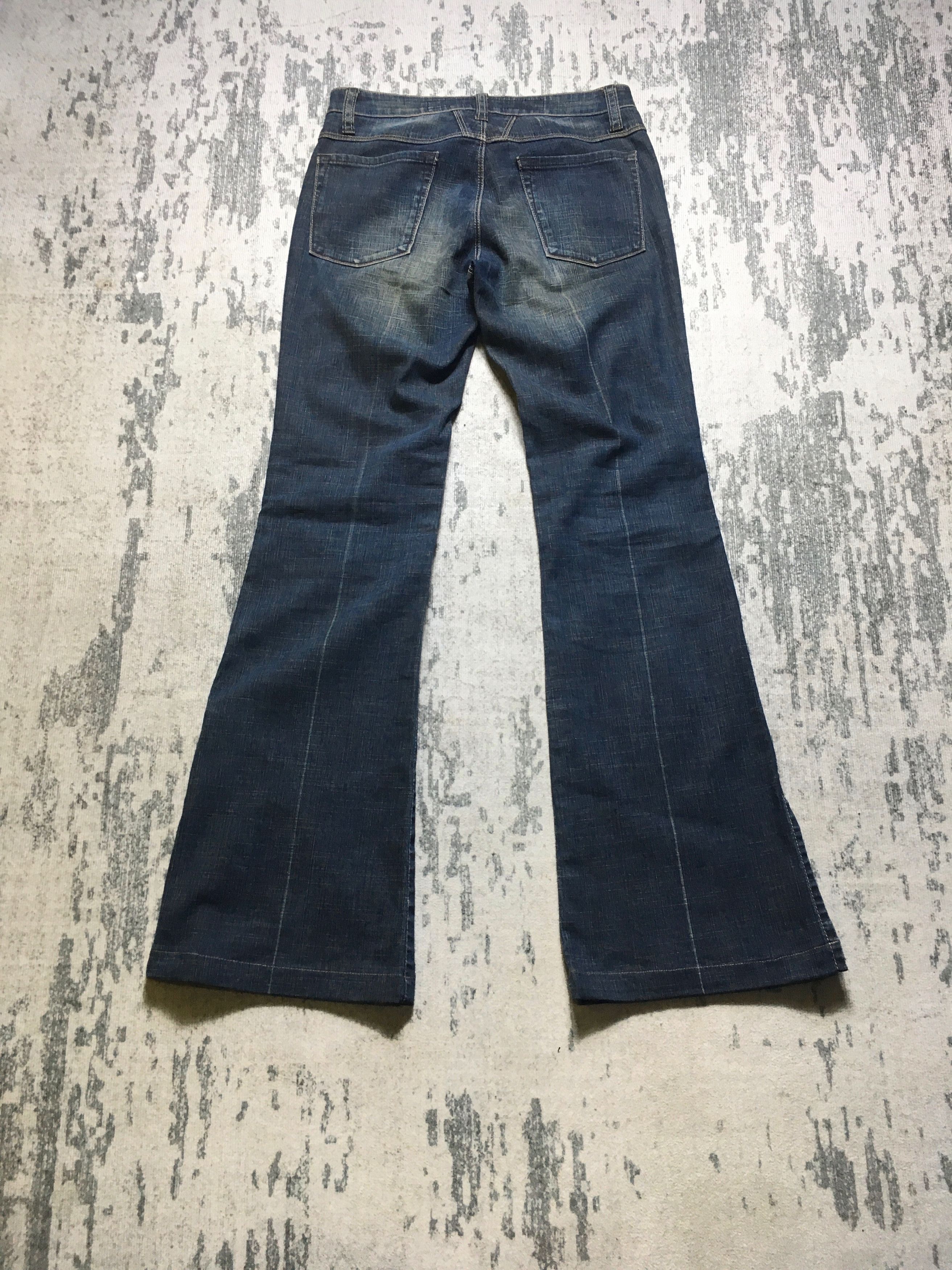 Marithe + Francois Girbaud Marithe Francois Girbaud Flare Jeans Size US 30 / EU 46 - 4 Thumbnail