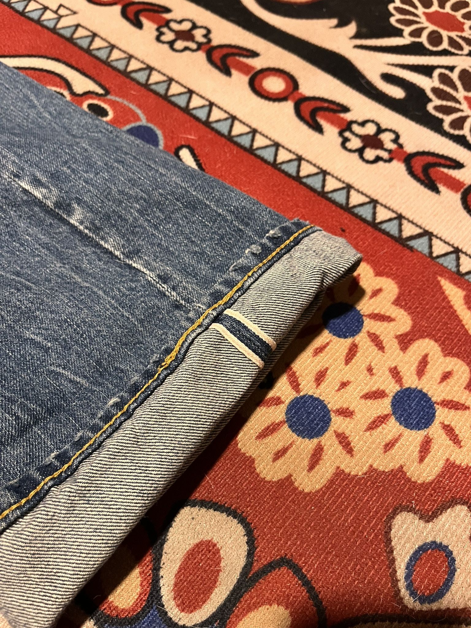LVC × Levi's Vintage Clothing LVC BigE 47501-0175 Levi's Vintage Clothing Damage Jeans Size US 34 / EU 50 - 5 Thumbnail