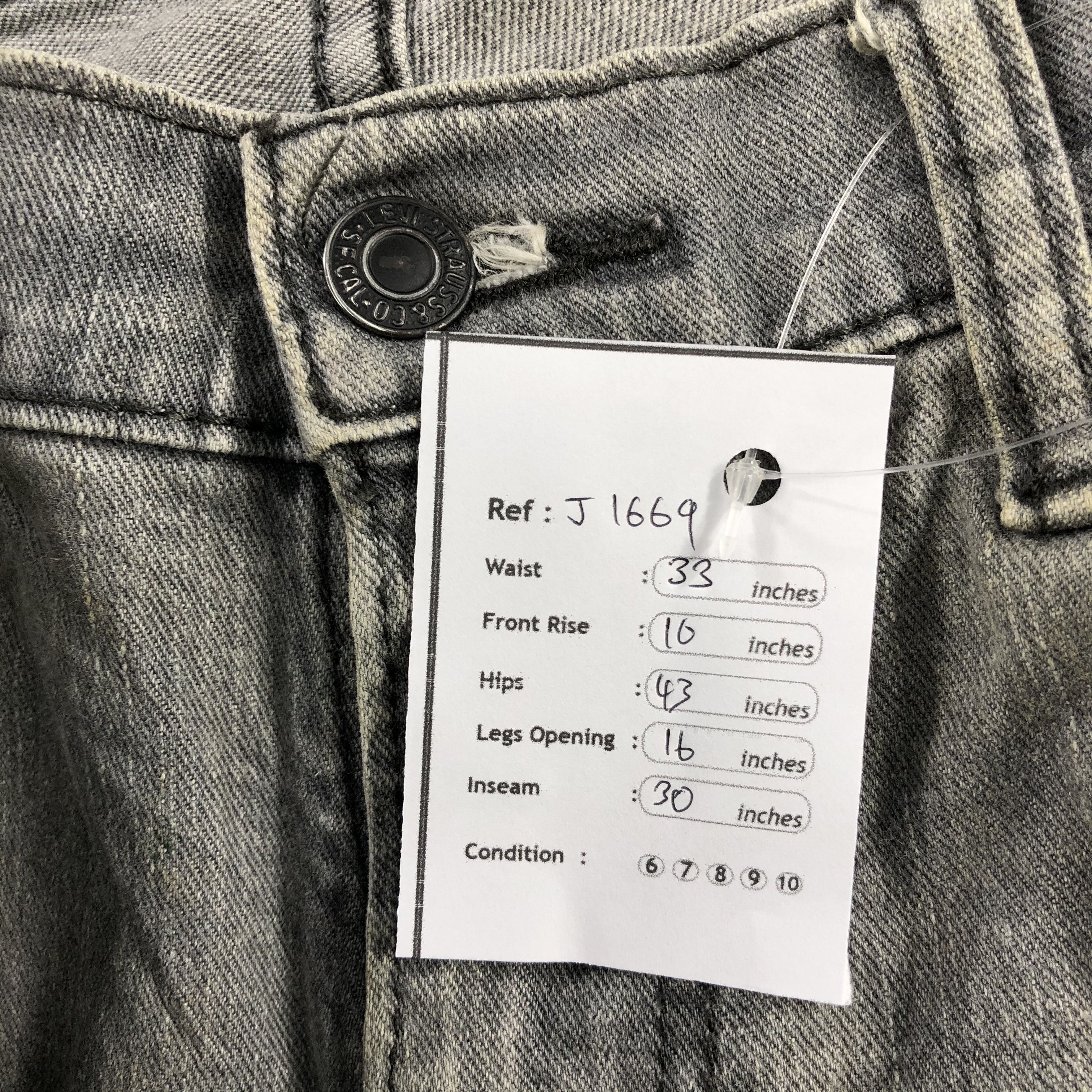 Vintage Levis 514 Earth Tone Jeans-J1669