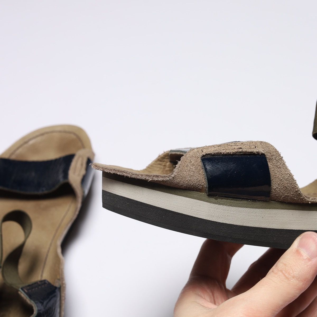 Jil Sander Jil Sander Tabi Sandals Ninja Japan Shoes Size US 8 / IT 38 - 13 Thumbnail