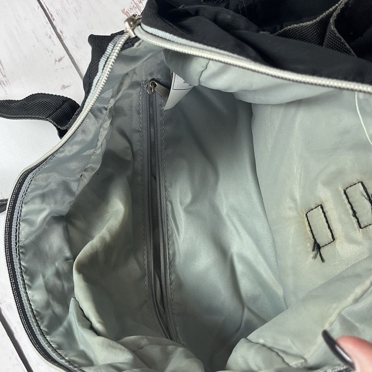 Nike × Vintage Nike Vintage Handbag Y2K Drill Gorpcore Streetwear Size ONE SIZE - 10 Thumbnail