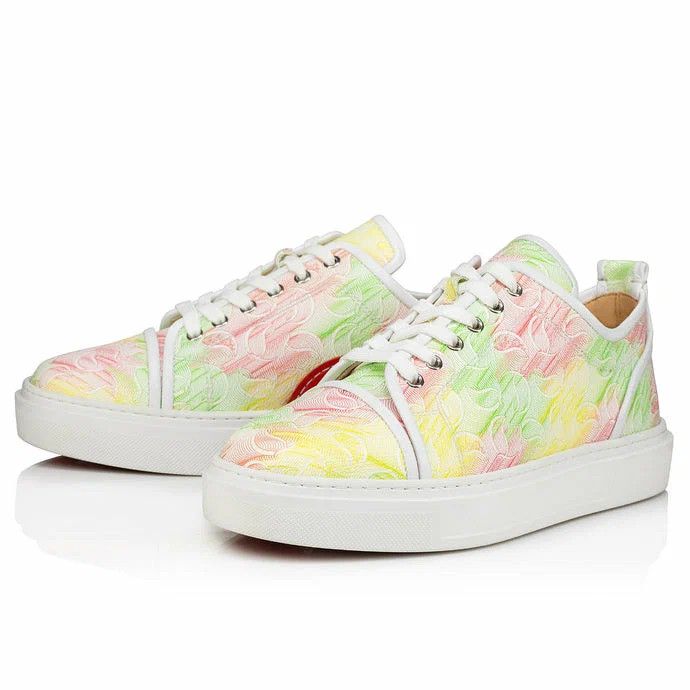 Christian Louboutin o1s1wg110924 Adolon Junior Flats Sneaker in Multicolor Size US 9 / EU 42 - 2 Thumbnail