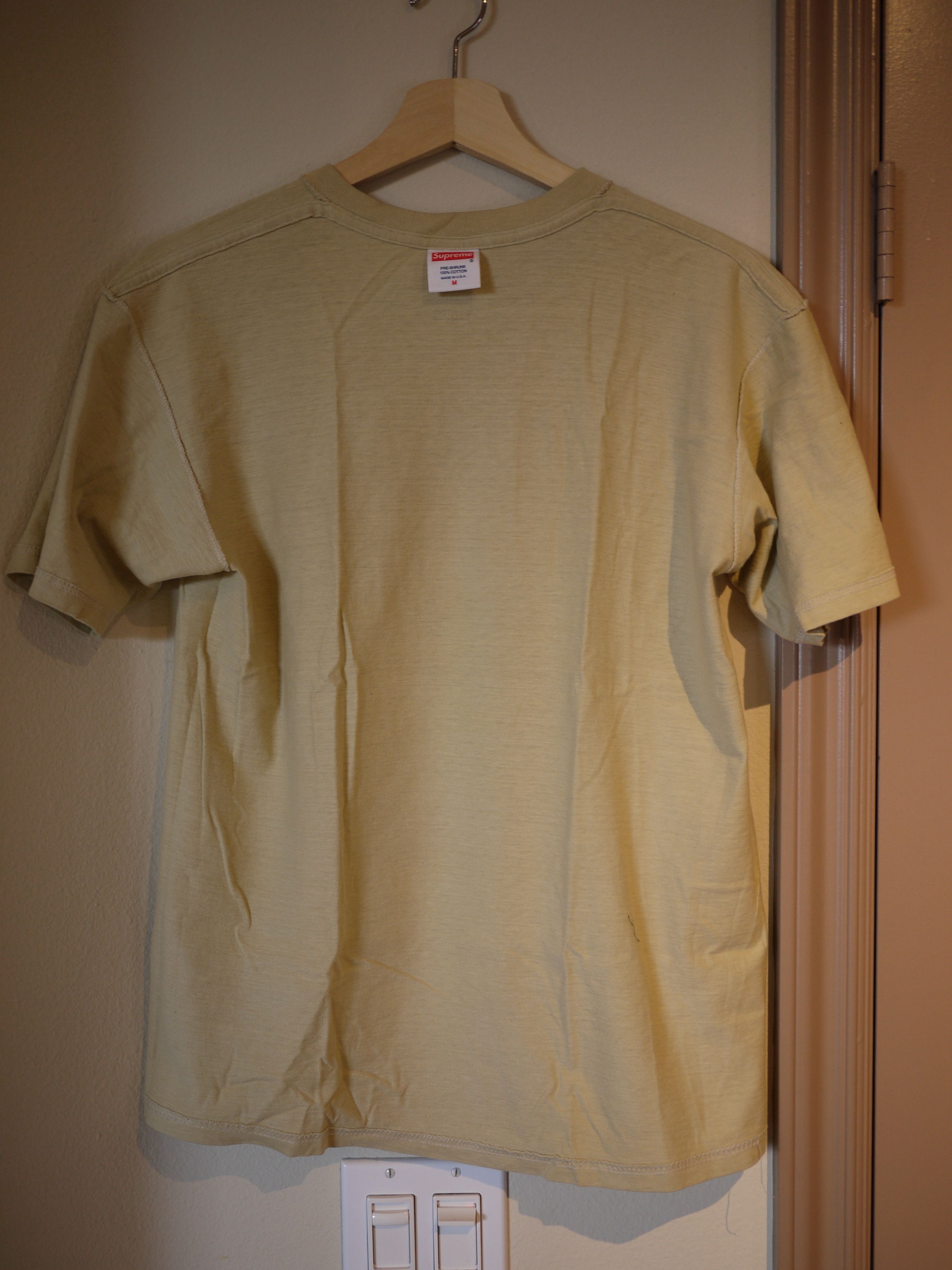 Supreme SS11 RARE ARCHIVE SUPREME SID VICIOUS TEE_ECRU Size US M / EU 48-50 / 2 - 6 Thumbnail