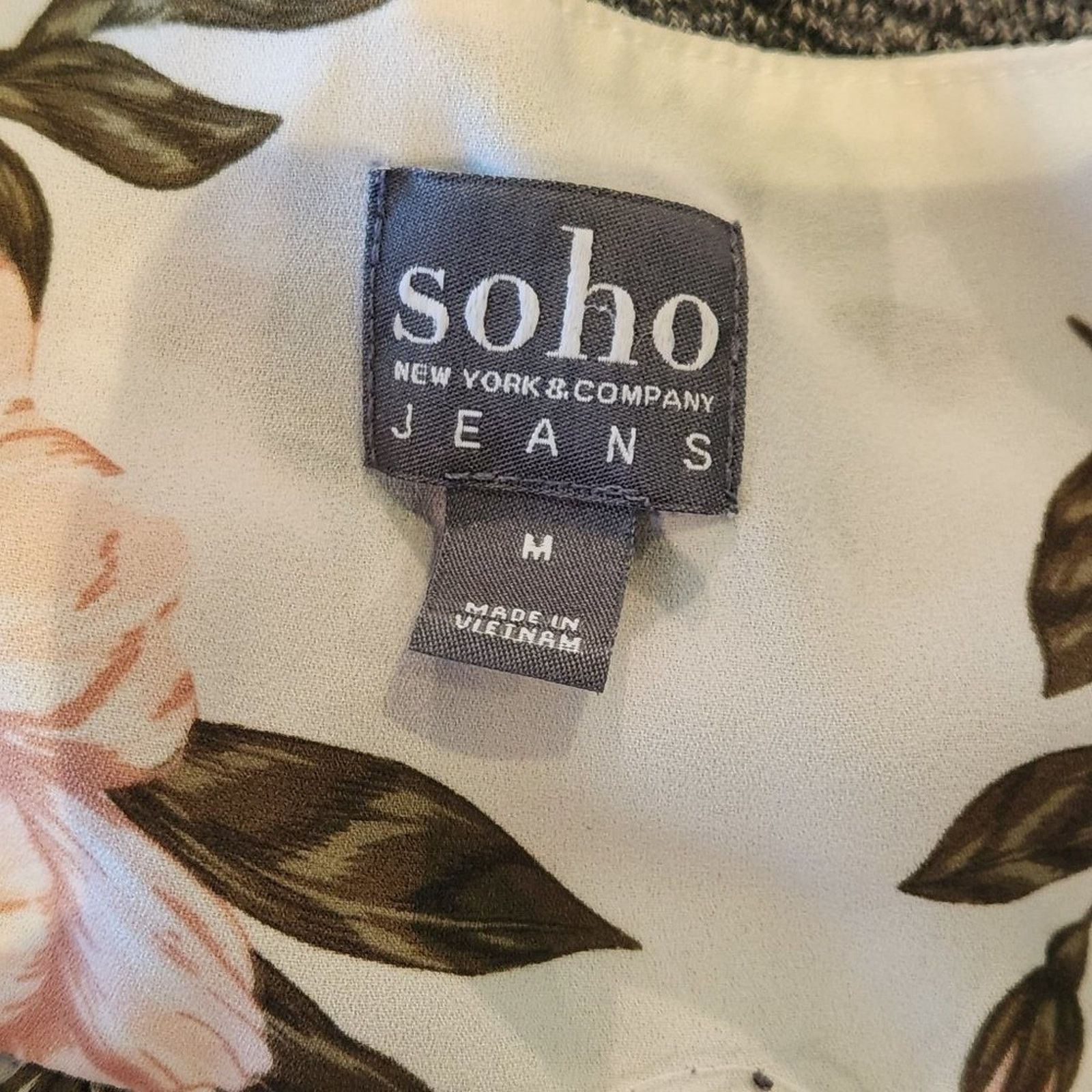 Other Floral Boho Lightweight Blouse Size M / US 6-8 / IT 42-44 - 6 Thumbnail