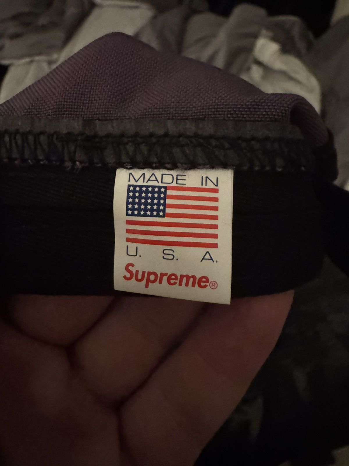 Supreme Supreme Cordura Camp Cap Purple Size ONE SIZE - 4 Thumbnail