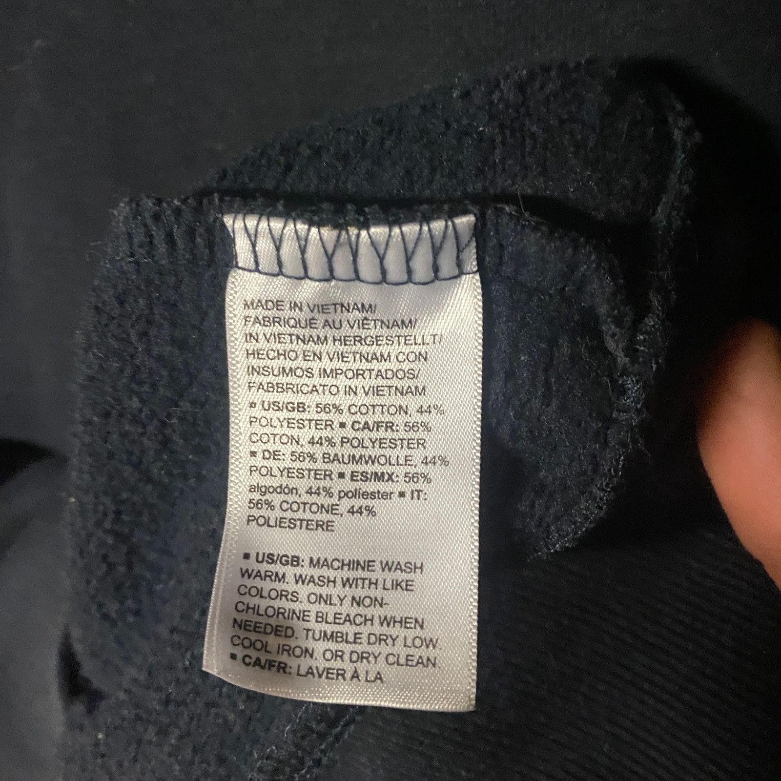 Other Amazon Essentials Black Crew Neck Pullover Sweatshirt XS Size US XS / EU 42 / 0 - 3 Thumbnail