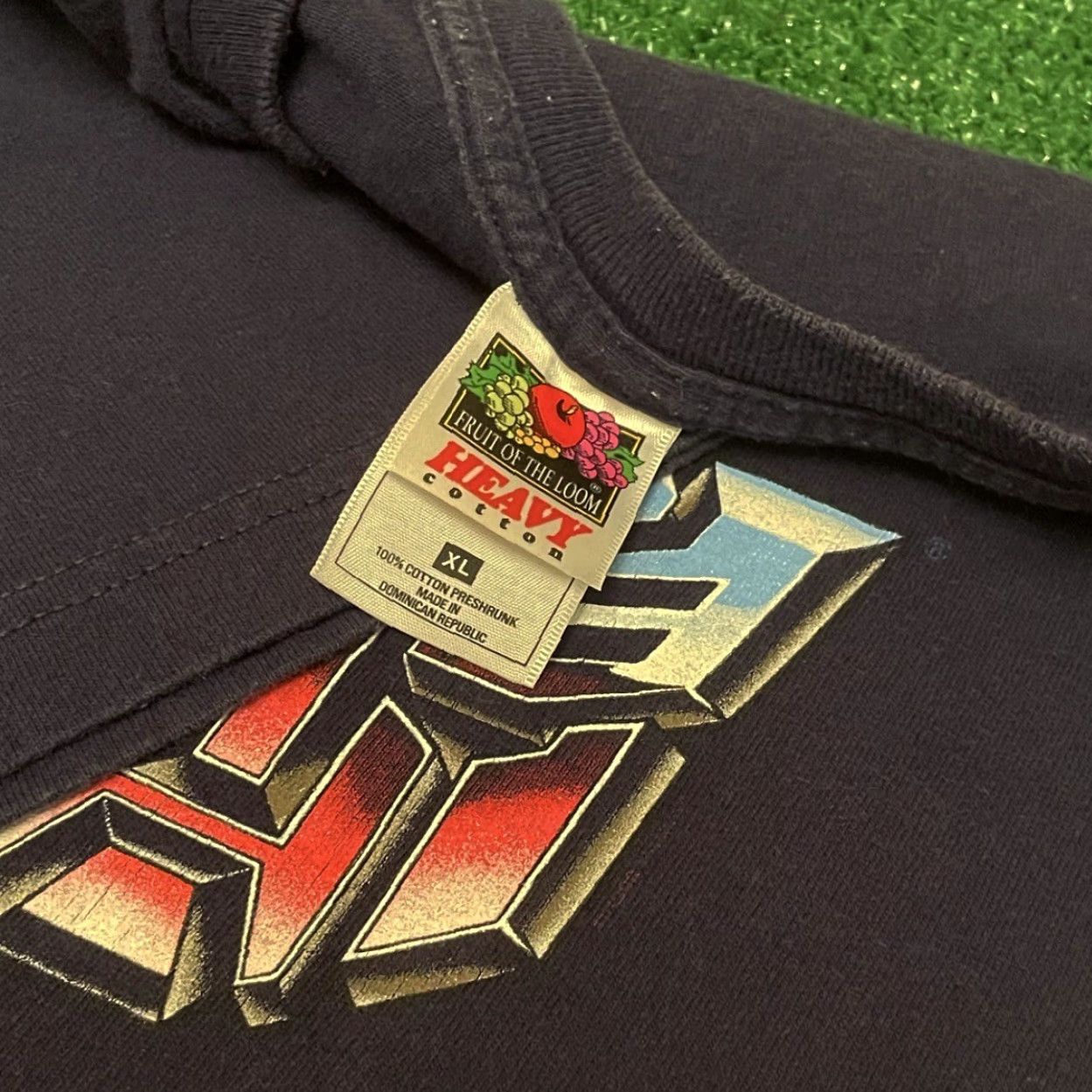 Logo 7 VINTAGE 90s Transformers Logo TV Movie Toy Hasbro 1998 VTG Shirt Mens XL Blue Logo 90s Mens XL Shirt Size US XL / EU 56 / 4 - 2 Thumbnail