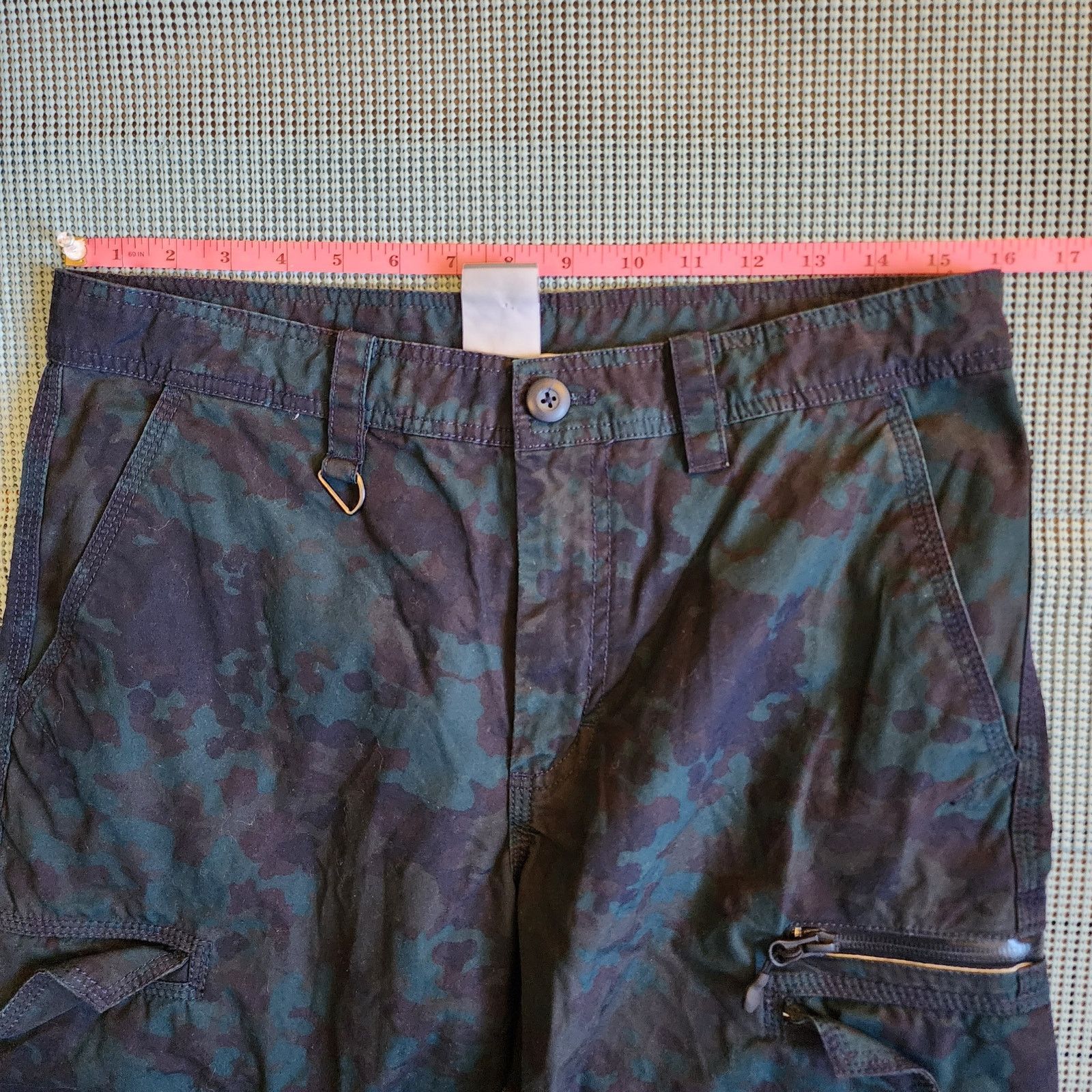Nike Nike Medium Camo Cargo Shorts Dark Green Men's Size US 32 / EU 48 - 5 Thumbnail