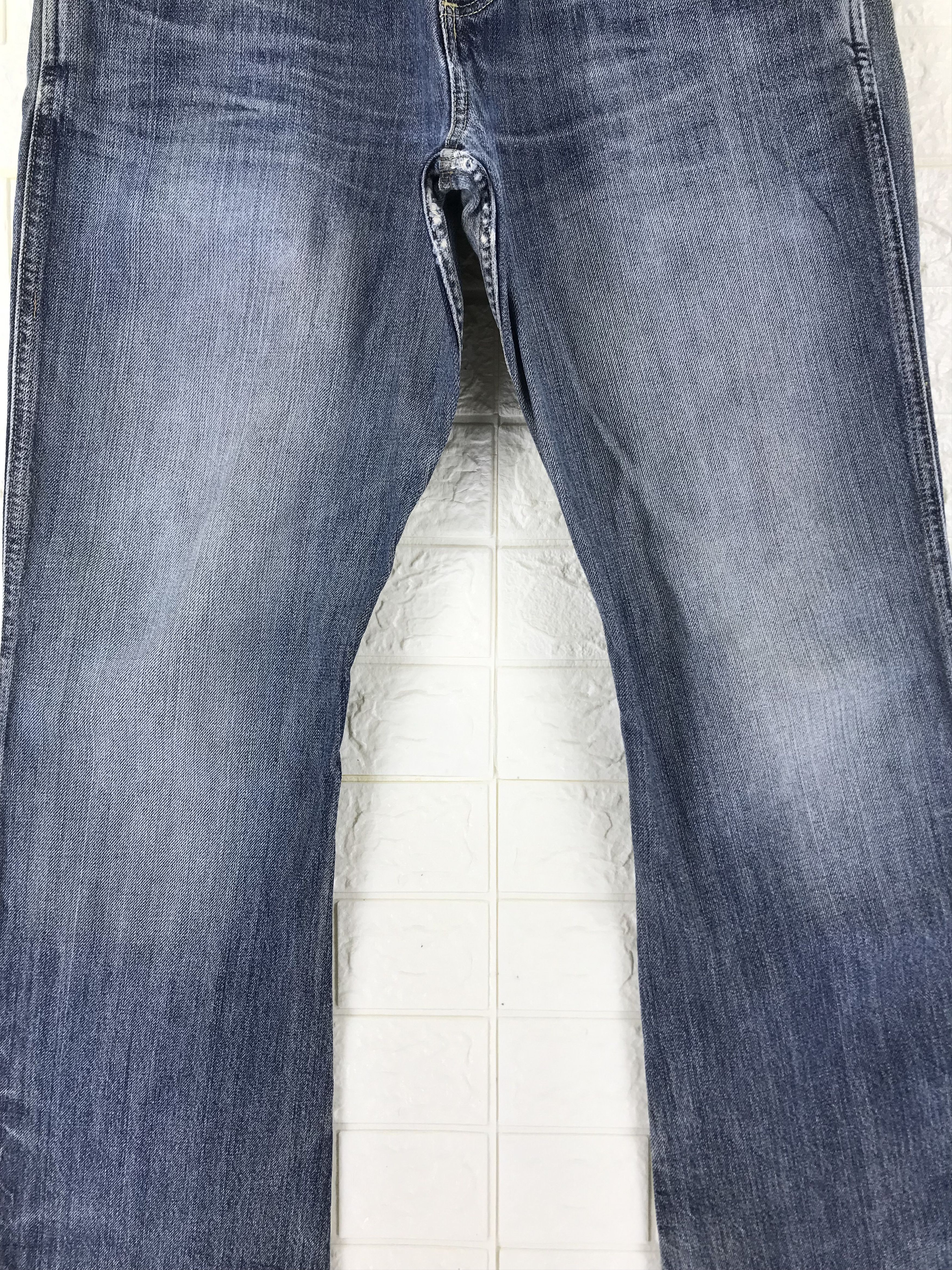 Wrangler Vintage Wrangler Fly Buttons Flare Jeans Size US 35 - 3 Thumbnail