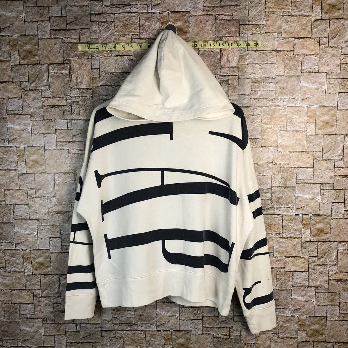 Gap DL Gap Big Font baggie White Hoodie sweatshirt #A378 Size US M / EU 48-50 / 2 - 1 Thumbnail