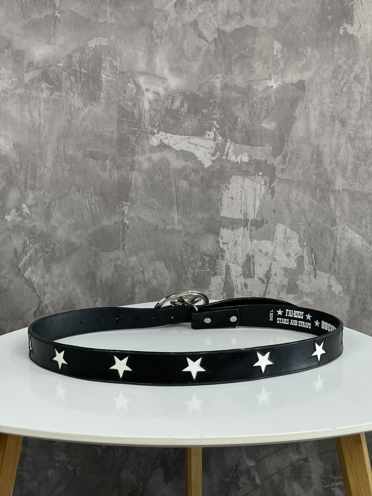 Japanese Brand × Vintage Y2K Avant Garde Vintage Glamour Star Belt Size ONE SIZE - 4 Thumbnail