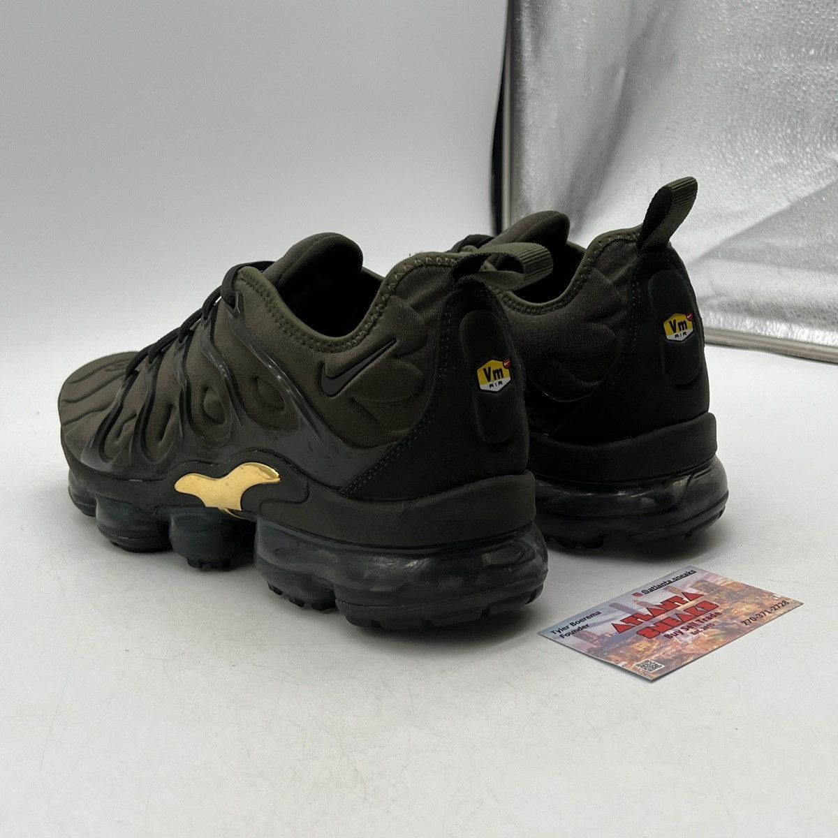 Nike Air VaporMax cargo khaki Size US 9.5 / EU 42-43 - 4 Thumbnail
