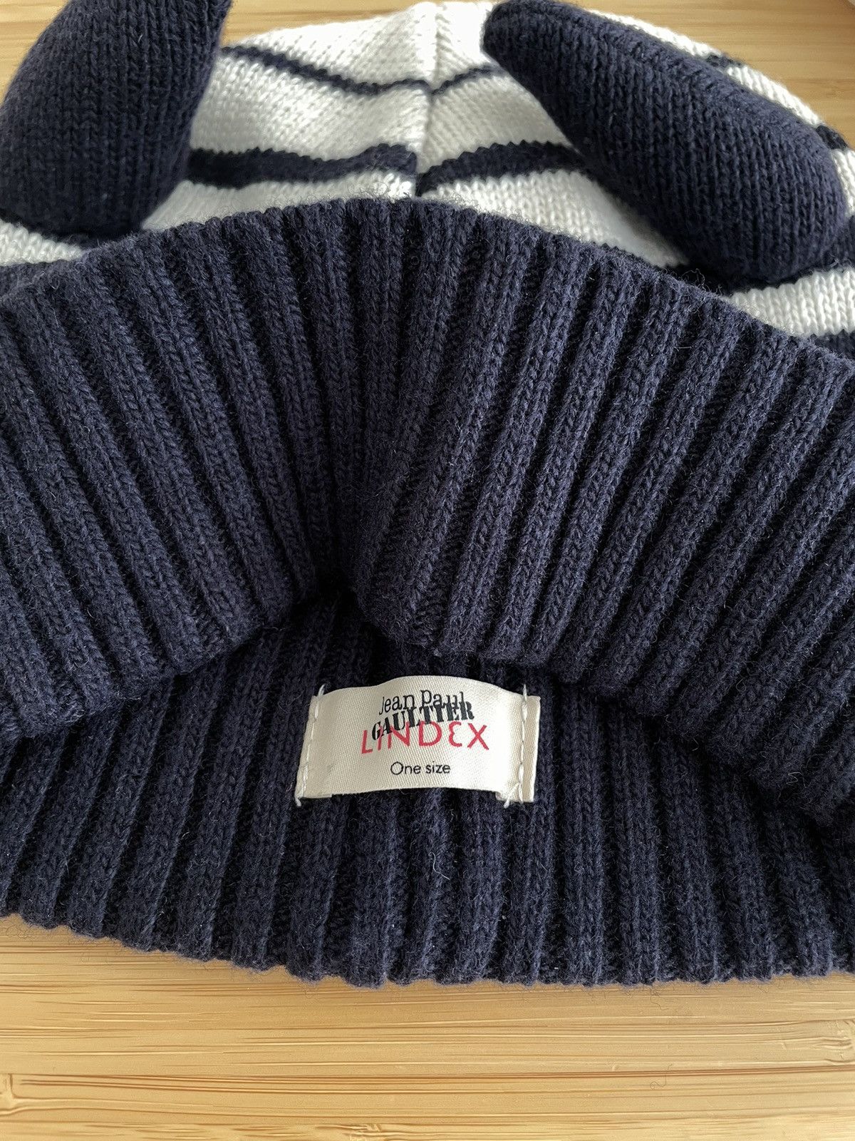 Jean Paul Gaultier Jean Paul Gaultier X Lindex Horn beanie Size ONE SIZE - 3 Thumbnail