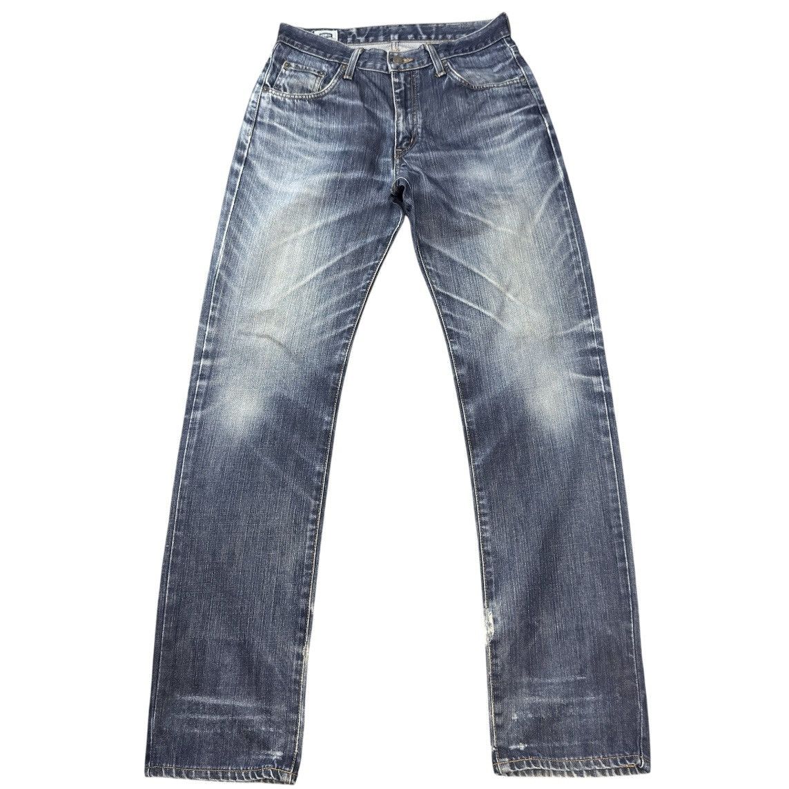 Kapital Vintage Edwin 403 Japanese Denim Distressed Fade Indigo Jean Size US 30 / EU 46 - 1 Thumbnail