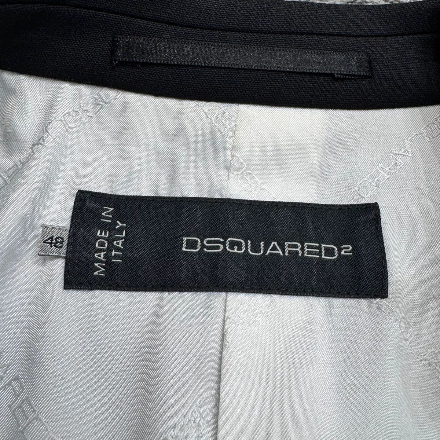 Dsquared2 Dsquared2 Feather Wool Blazer 48 Size 48R - 3 Thumbnail