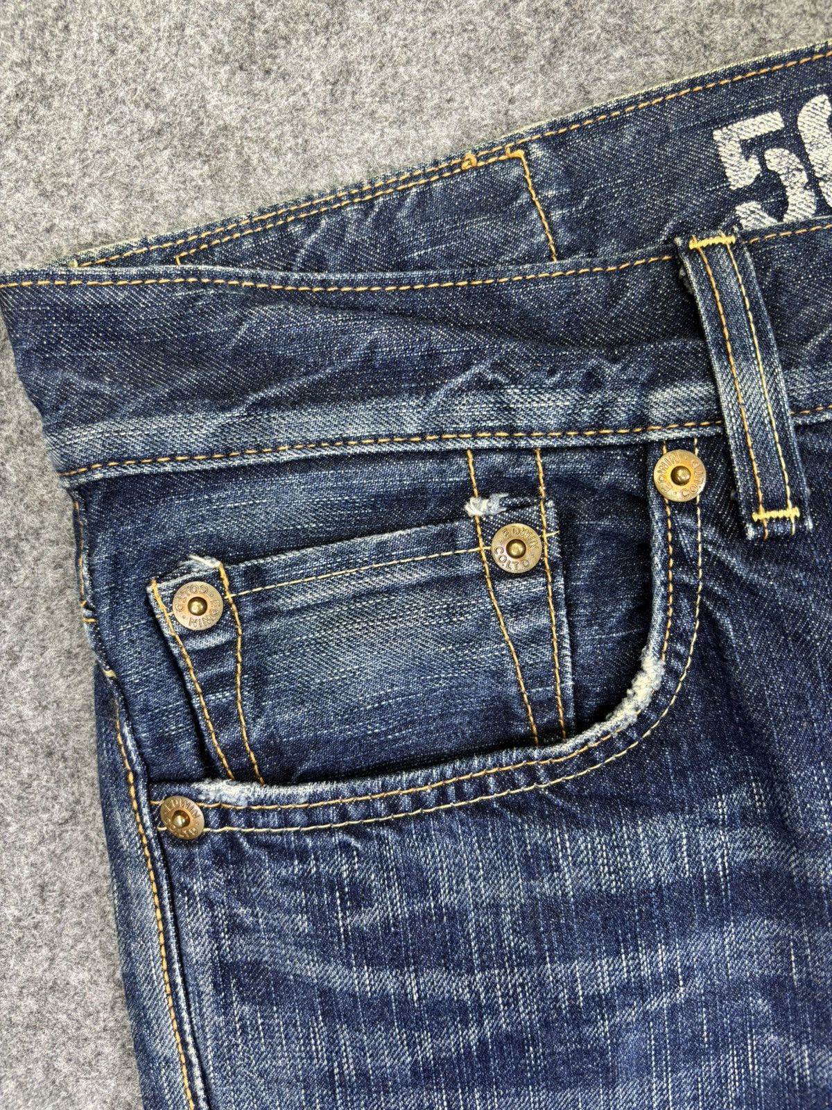 Edwin 💥Flare💥Edwin 503 Sick Fades Flare Denim K39 Size US 36 / EU 52 - 10 Thumbnail