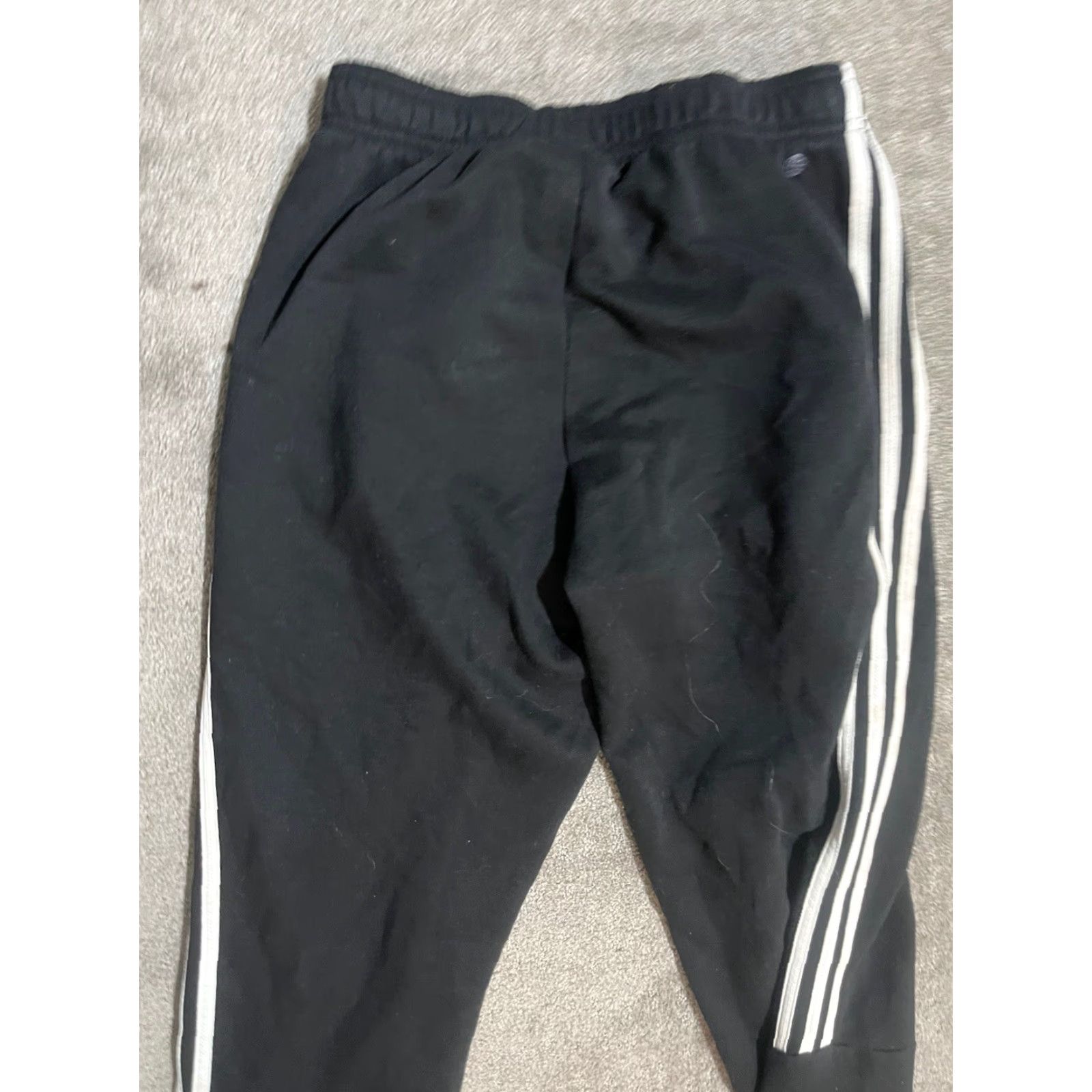 Adidas Adidas Track Pants Mens Medium Black Athletic Zip Ankle 2GF001 Mens Track Pants 90s? (if applicable) Size US 31 - 4 Thumbnail